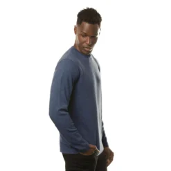 Travis Mathew Cloud Waffle Crew -Cheap The Tee Crest Store travis mathew cloud waffle crew vintage indigo 02 75000.1671653351