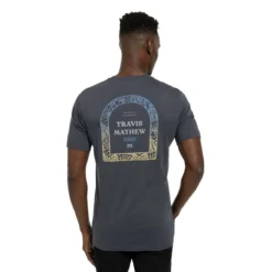 Travis Mathew Collateral Damage Tee -Cheap The Tee Crest Store travis mathew collateral damage tee blue nights 02 50434.1673902757