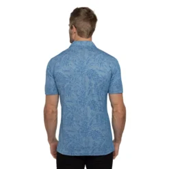 Travis Mathew Forever Young Polo -Cheap The Tee Crest Store travis mathew forever young polo heather mid blue 02 10576.1678474980