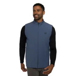 Travis Mathew Heater Vest -Cheap The Tee Crest Store travis mathew heater vest vintage indigo 01 54565.1671652574