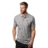 Travis Mathew Ice Breaker Polo -Cheap The Tee Crest Store travis mathew ice breaker polo heather medium grey 01 19912.1671484350