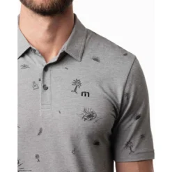 Travis Mathew Ice Breaker Polo 9 Travis Mathew Ice Breaker Polo -Cheap The Tee Crest Store travis mathew ice breaker polo heather medium grey 04 26942.1671484353