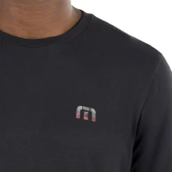 Travis Mathew Pure Comedy Tee -Cheap The Tee Crest Store travis mathew pure comedy tee black 03 45397.1671650625