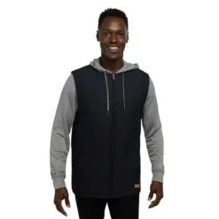 Travis Mathew Scavenger Jacket -Cheap The Tee Crest Store travis mathew scavenger full zip hoodie black heather grey 01 99351.1676577085