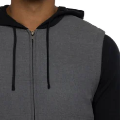 Travis Mathew Scavenger Jacket -Cheap The Tee Crest Store travis mathew scavenger full zip hoodie heather dark grey 02 34047.1676586709